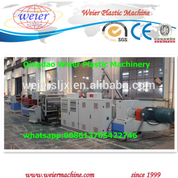 Neuer Typ CE Zertifikat PVC Wellpappe Dach Extrusion machinery